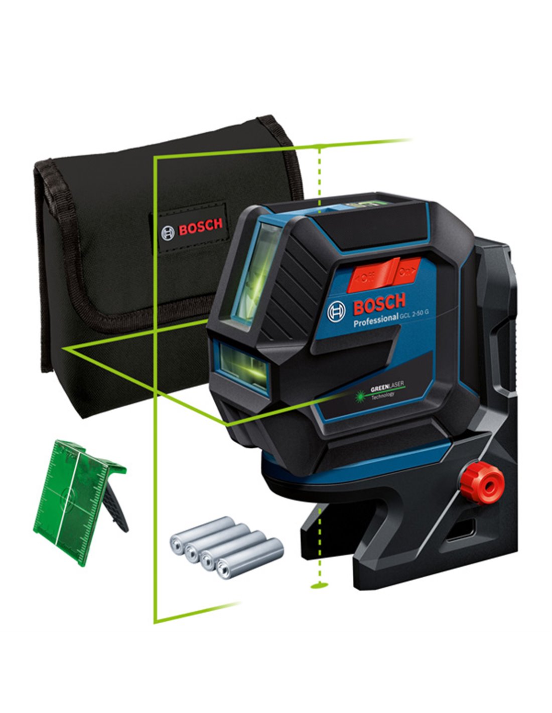 BOSCH Láser combinado GCL 2-50 G Professional