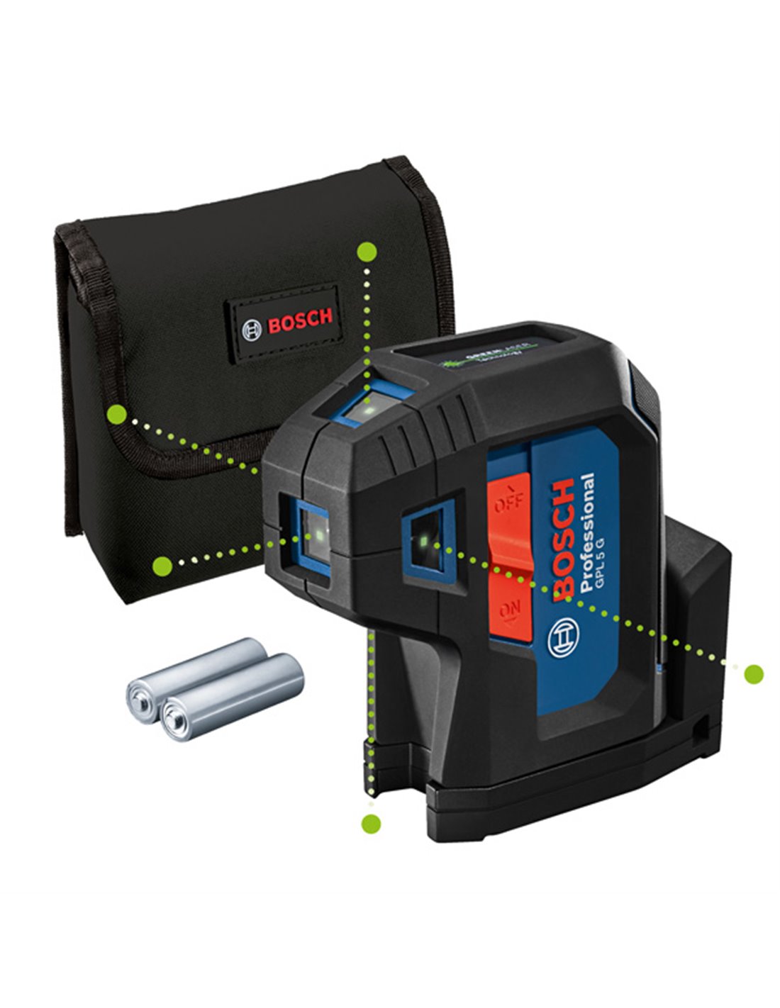 BOSCH Láser de puntos GPL 5 G Professional