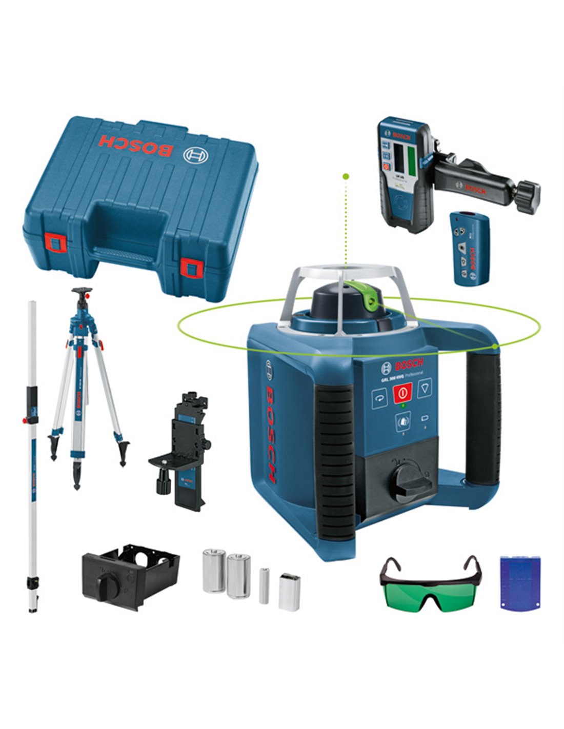 BOSCH Láser giratorio GRL 300 HVG Professional VERDE