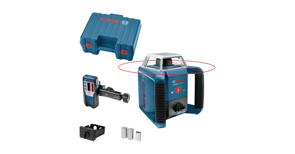 BOSCH Láser rotativo de construcción GRL 400 H Professional 0601061800