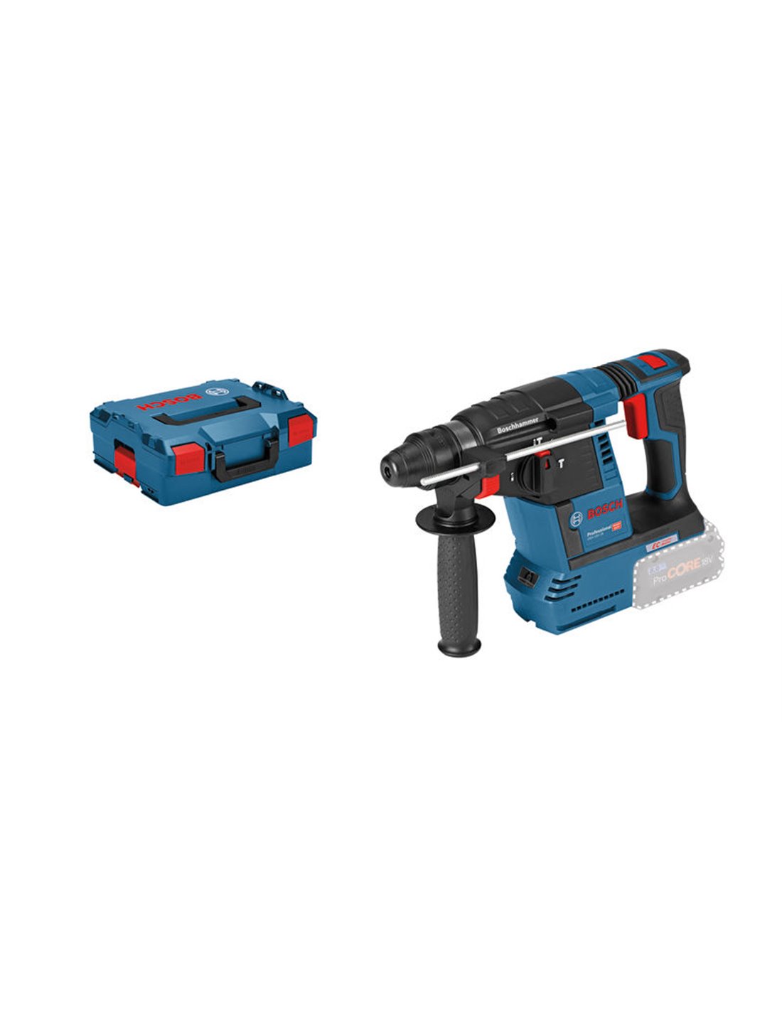 BOSCH Martillo perforador SDS plus a batería GBH 18V-26 Professional