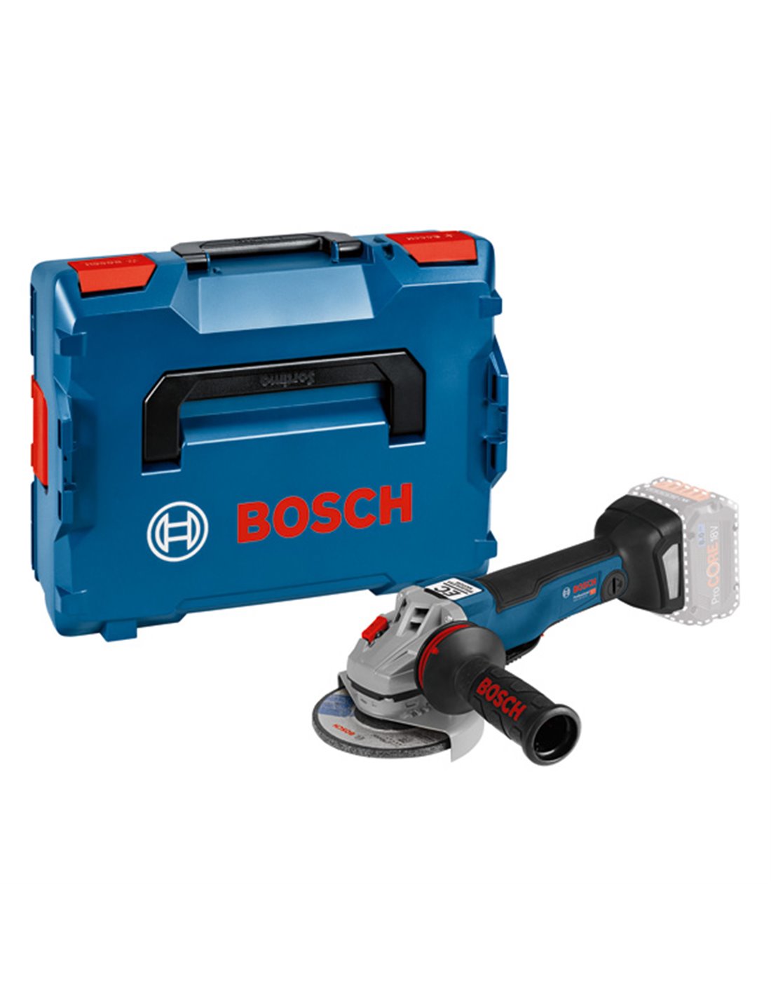 BOSCH Miniamoladora a batería GWS 18V-10 PSC Professional