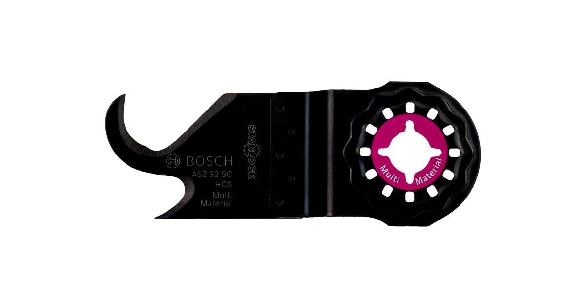 BOSCH Navaja multifuncional HCS ASZ 32 SC 24 x 11 mm 2608662431
