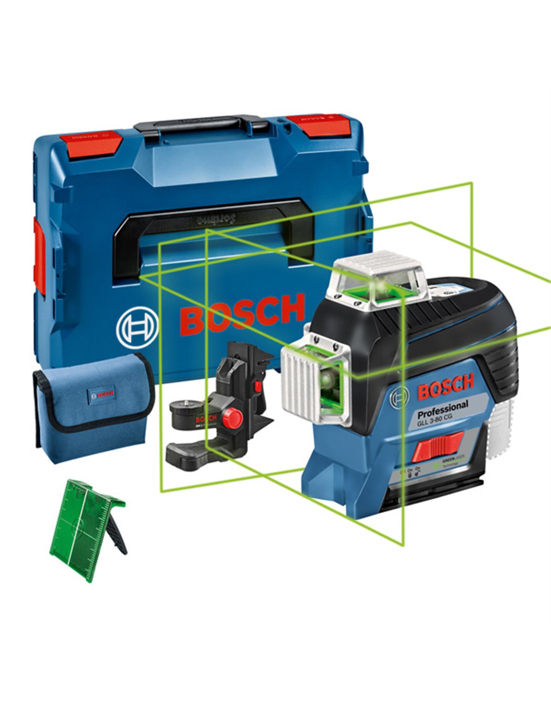 BOSCH Nivel láser de líneas GLL 3-80 CG Professional