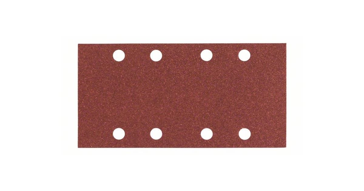 BOSCH Papel de lija C430, paquete de 10 unidades 93 x 186 mm, 4x60; 4x120; 2x180 2608605310