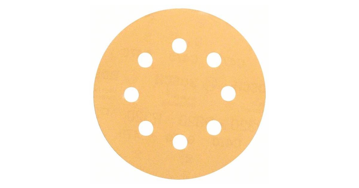 BOSCH Papel de lija C470, 115 mm, 60 (5 uds) 2608605059