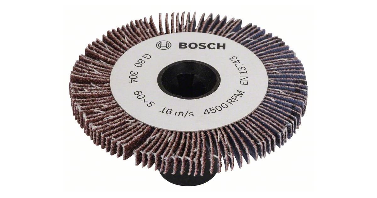 BOSCH Rodillo de láminas 5 mm, grano 80 1600A00150