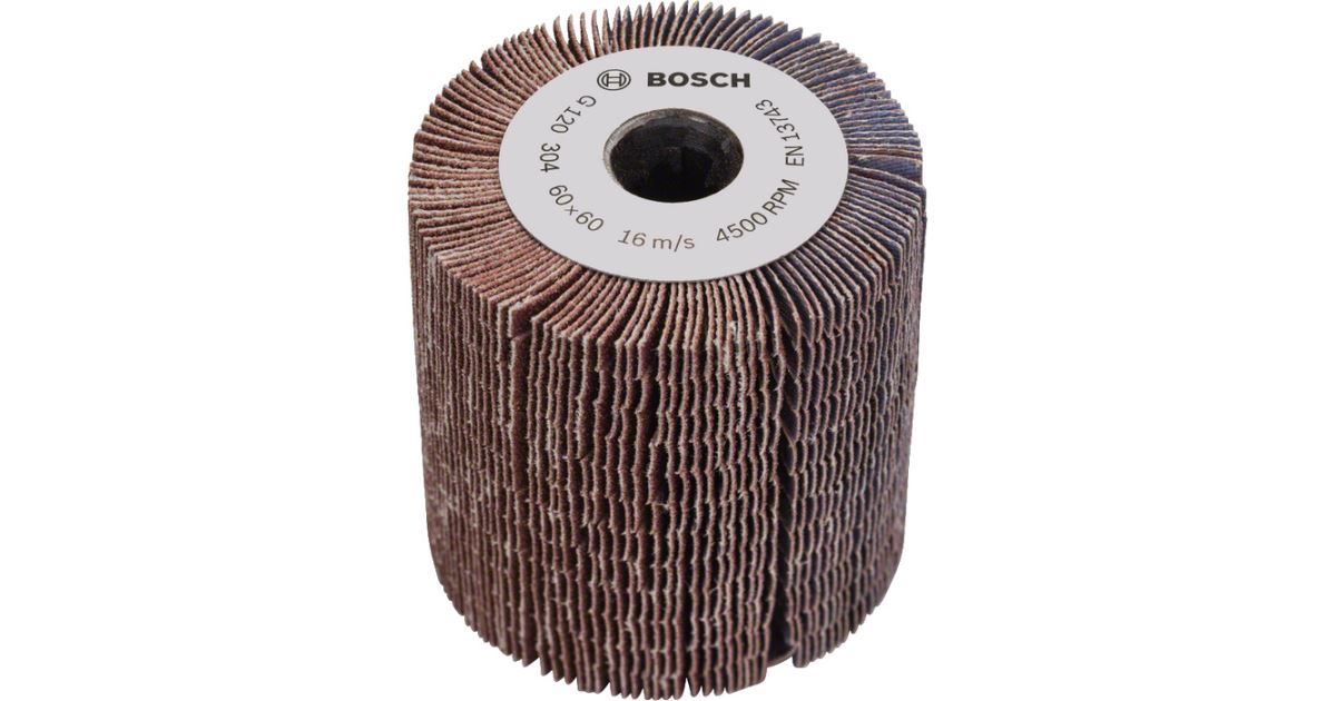 BOSCH Rodillo de lijado de láminas 60 mm, grano 120 1600A0014W