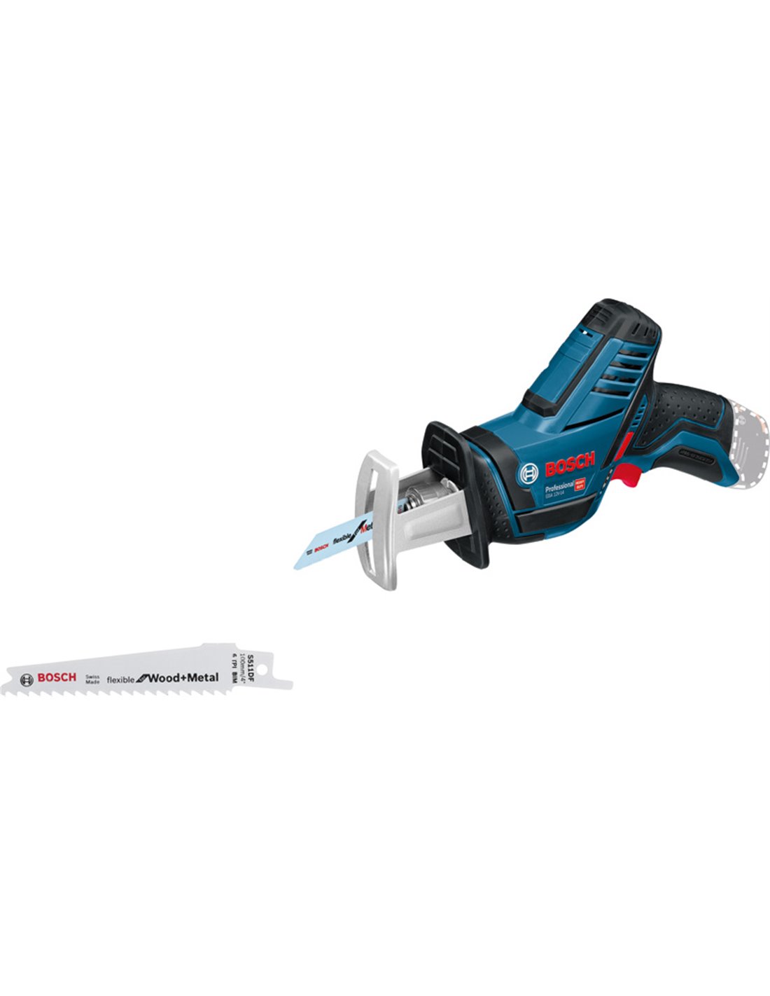 BOSCH Sierra sable de batería GSA 12V-14 Professional