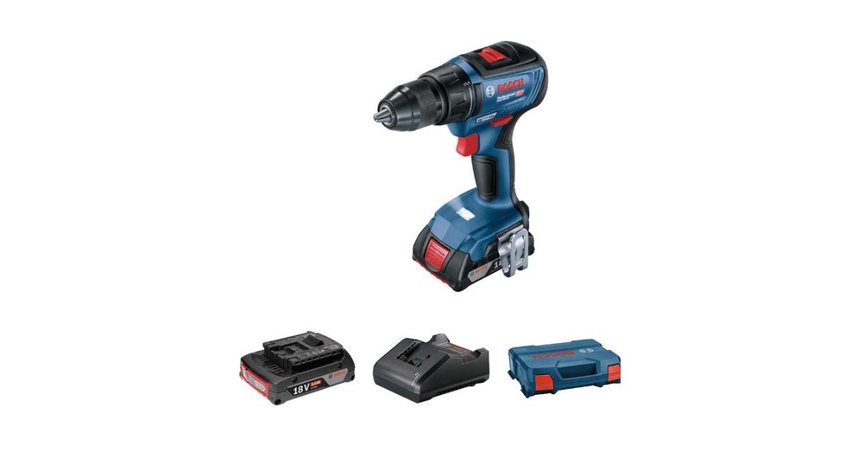 Bosch Taladro atornillador inalámbrico GSR 18V-50 06019H5000