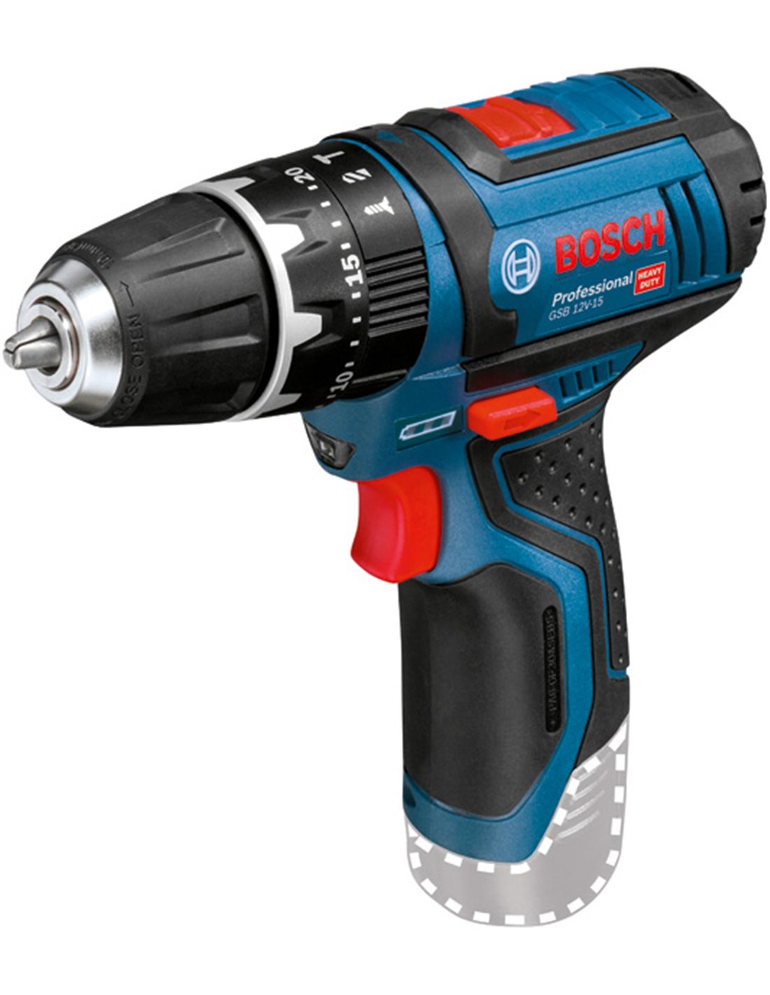 Taladro con percusión a batería Bosch GSB 12C-15 Professional |Brintus