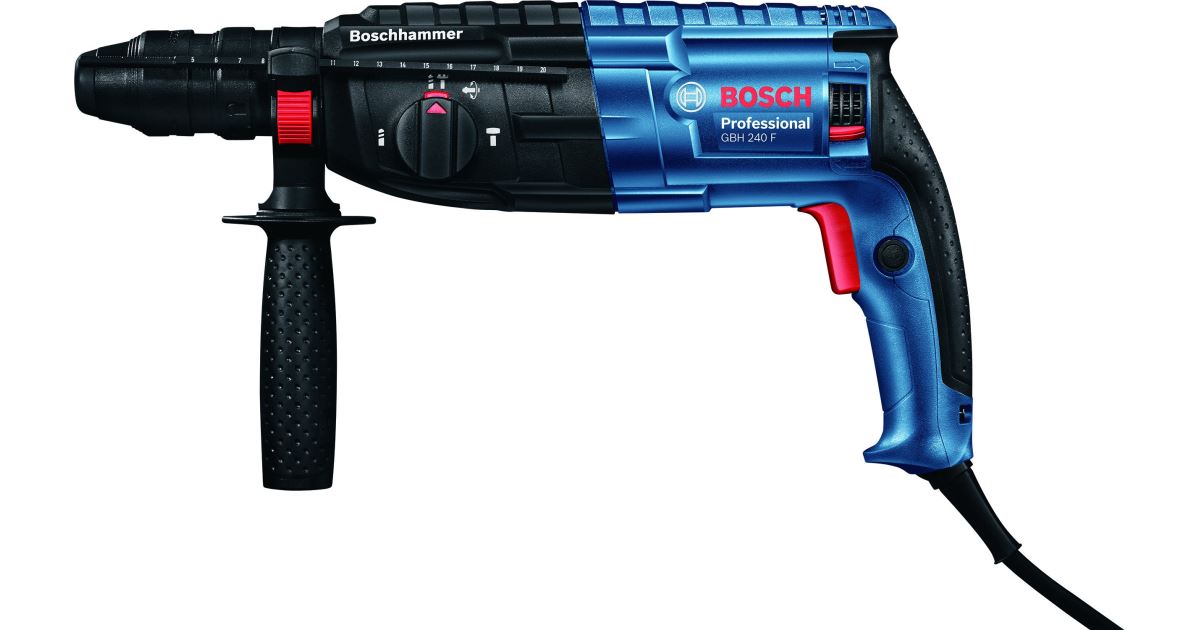 Bosch Taladro percutor con SDS plus GBH 240 F 0611273000