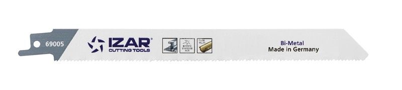 Sierra Sable Para Metal Corte Largo Aceros, Inoxidable y no Ferrosos, Pack 5 Unidades, Mod. 00210 (S1122bf), Referencia 1920