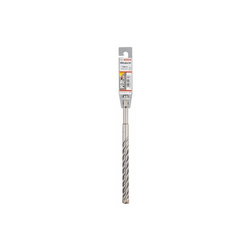 Broca SDS plus-5X Bosch para Martillos perforadores Ø14mm. 150x210mm.
