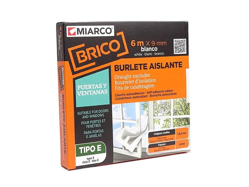 Burlete Caucho Tipo E