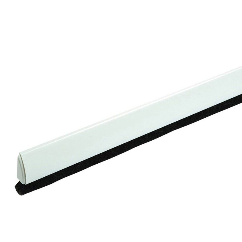 Burlete Curvado Adhesivo 1M Blanco