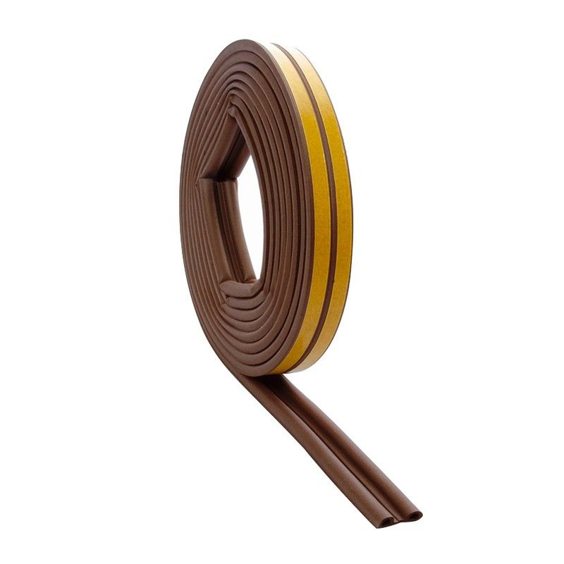 Burlete Puerta/Ventana Adhs P 6M Marron