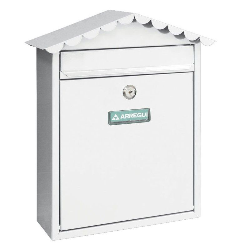 Buzón Mod. Visit. Blanco. 26X9Xh36 Cm. 1832D104 Arregui