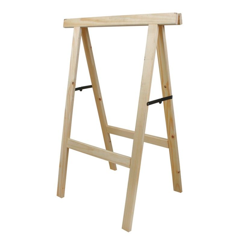 Caballete Pino Alto 100X75 Cm Sin Barniz 499B50