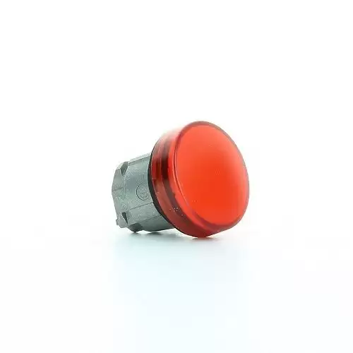 Cabeza Piloto Luminoso Rojo 22mm  Rojo