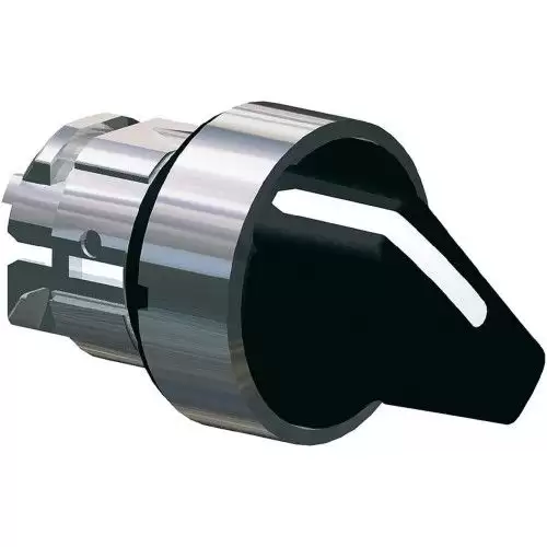 Cabeza Selector 3 Posiciones Fijas 22 Mm  Negro