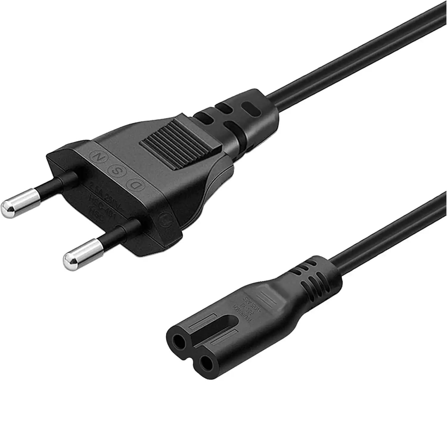Cable De Alimentacion IEC-320-C7 1.8 M Negro