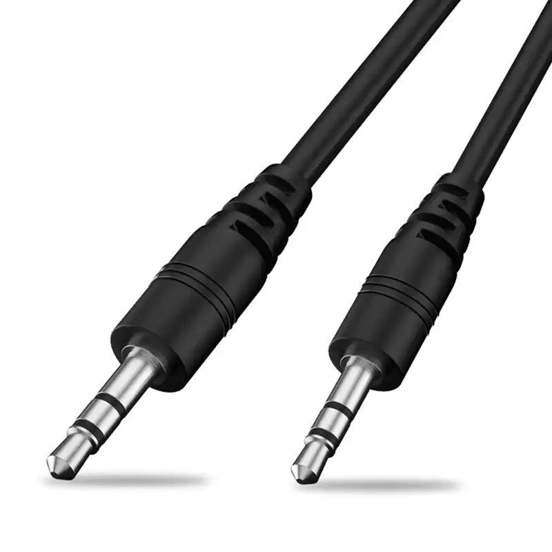 Cable De Audio Estereo Jack 3.5 Macho-macho 10 M Negro