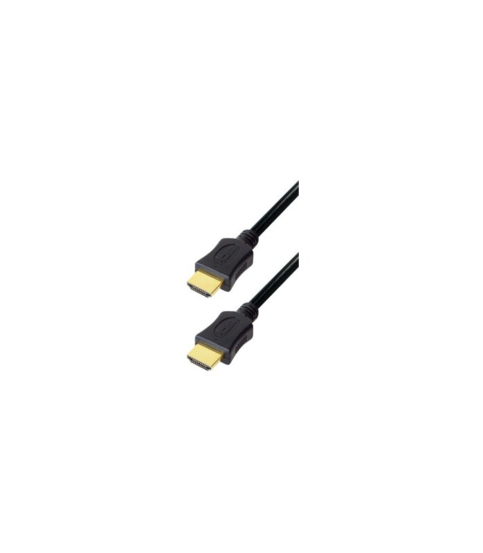 Cable HDMI 1.4 HDMI macho 19PIN - HDMI macho 19 pin, negro, contactos dorados, 1M E-C210-1