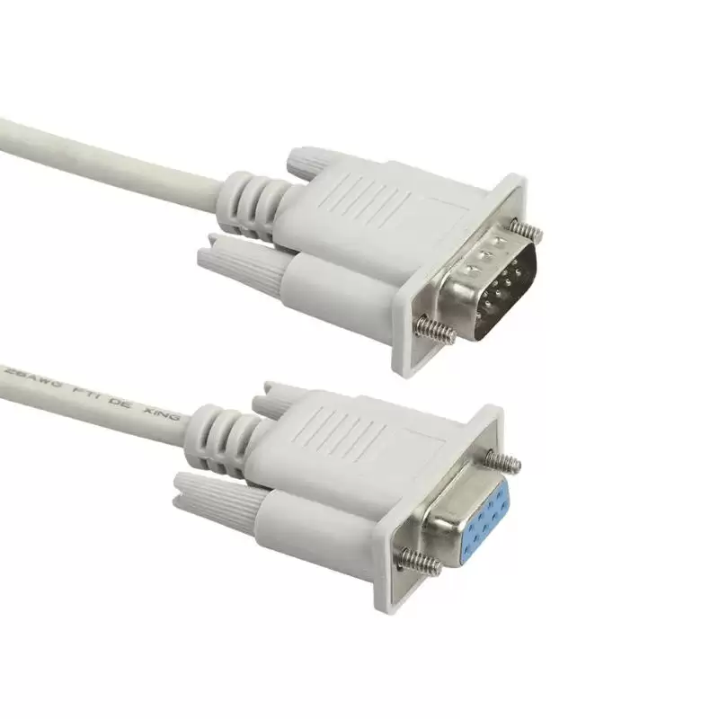 Cable Serie RS232 DB9 Macho - DB9 Hembra 1.8 M Beige