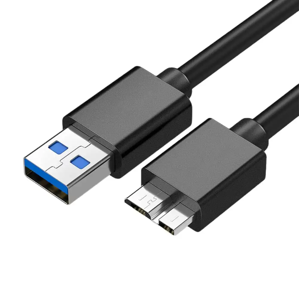 Cable USB 3.0 Micro B Macho 1 M Negro