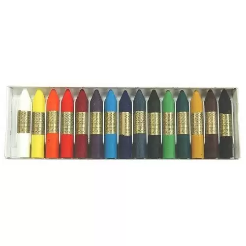 Caja 15 Cera Blanda De Colores Manley  Multicolor
