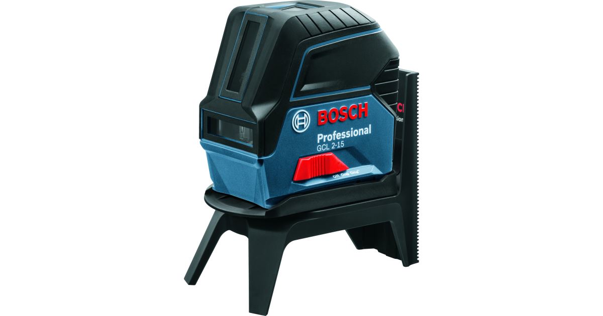 Caja Bosch GCL2-15 + RM1 Láser combinado + soporte 0601066E00
