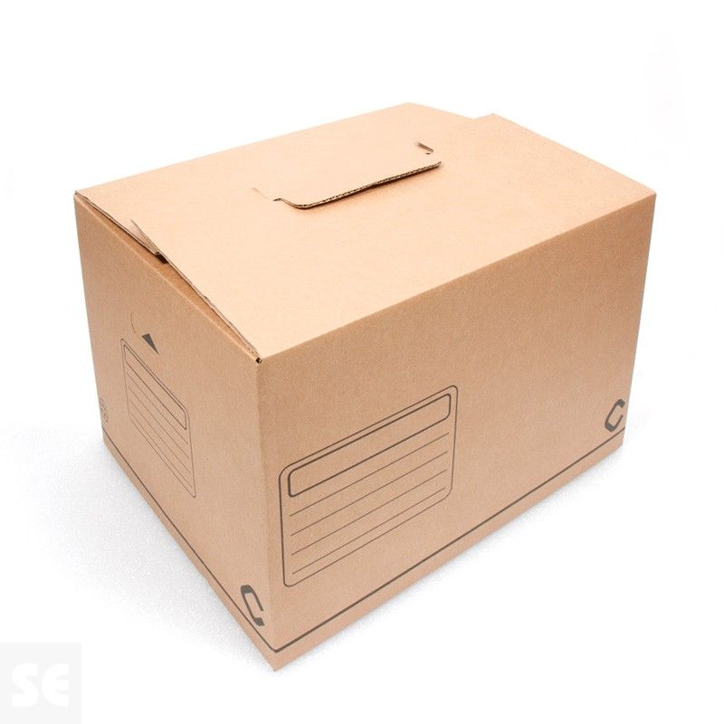 Caja de Cartón montaje rápido