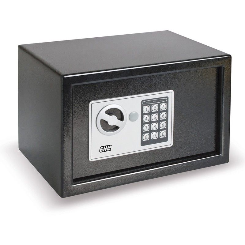 Caja fuerte electrónica EHL London 310 31x31xh.20 cm Posee 2 llaves de emergencia (150D18)