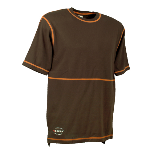 Vestuario laboral - Camiseta Manga Corta BILBAO Fango