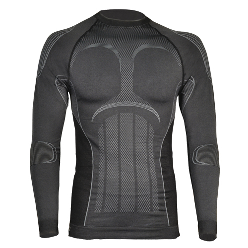 Vestuario laboral - Camiseta Térmica Manga Larga BRYNE Gris