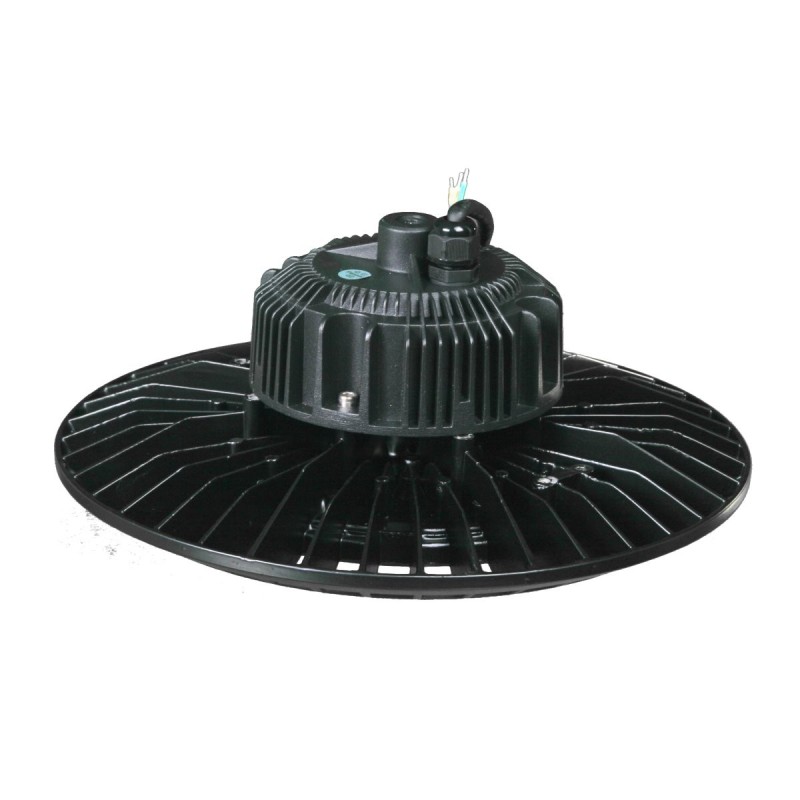 Campana LED UFO 150W blanco 6000K PF0,95 nave hangar taller