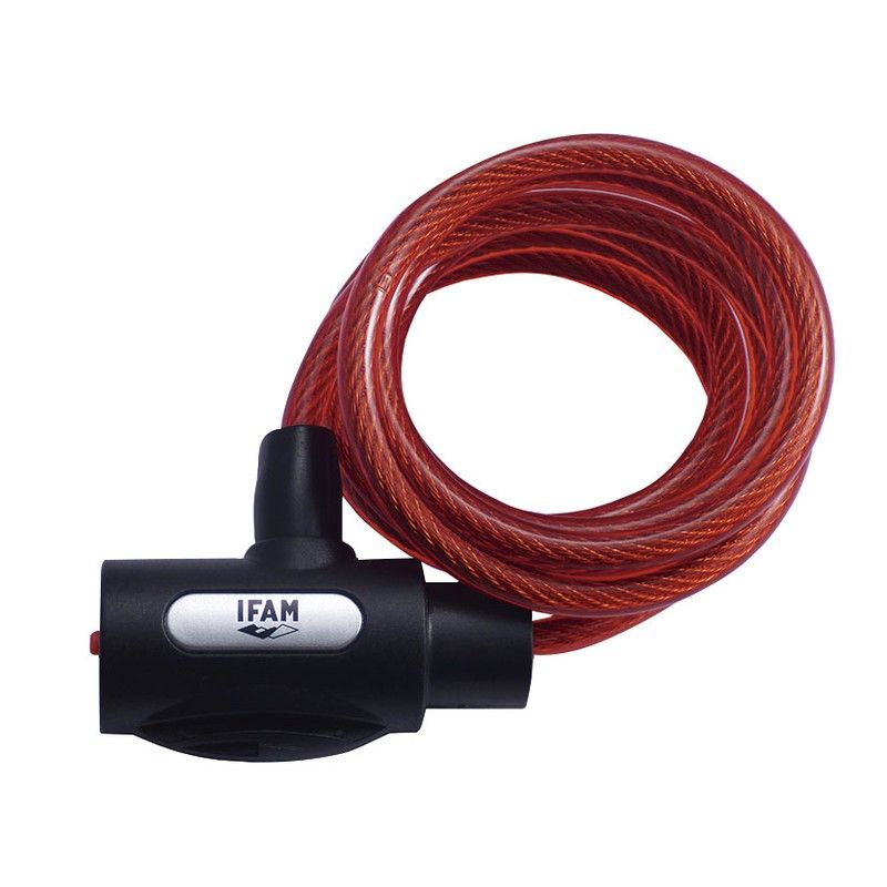 Cable Espiral Junior Rojo 228DR Ifam