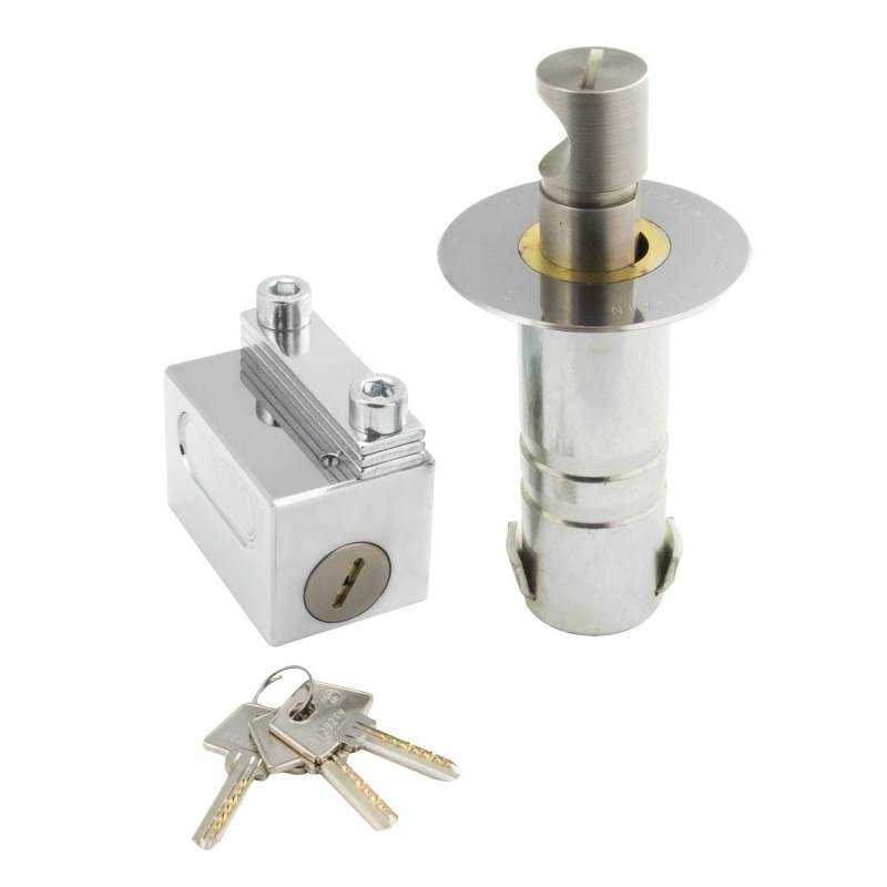 Candado Empotrar Llave Plana C-1 Hembra WOLFPACK