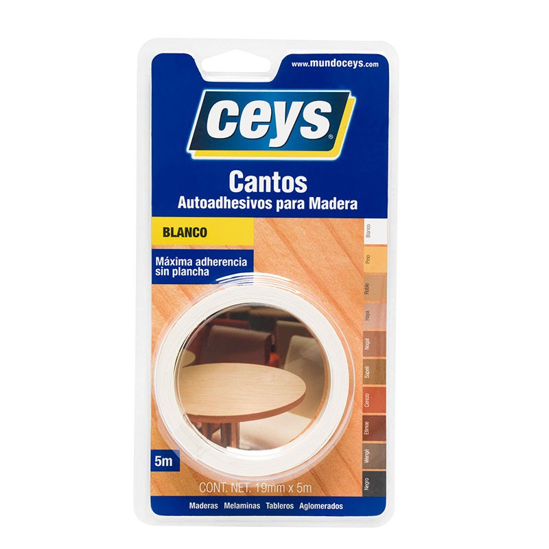 Canto Autoadhesivo Rollo 5 mt. Ceys