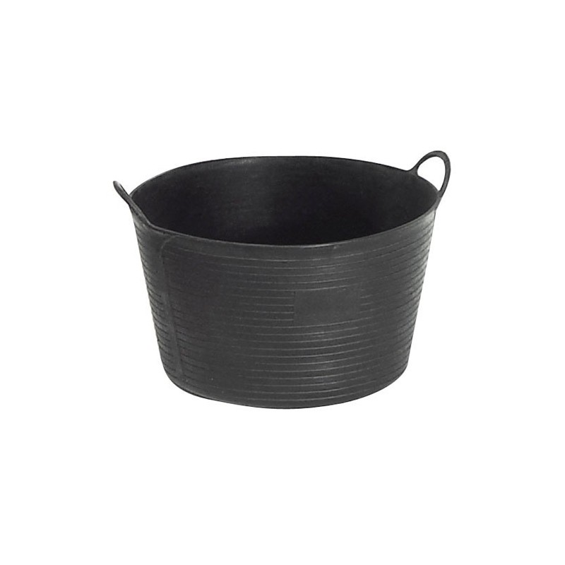 Capazo Plástico Negro WOLFPACK