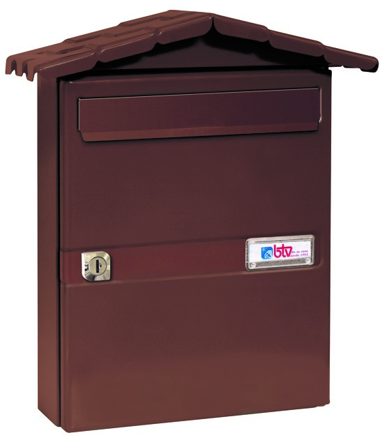 Buzon Chalet 12 Marron Tierra