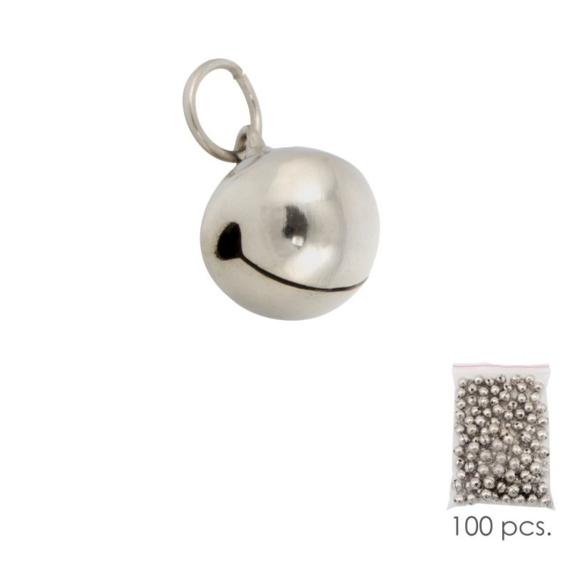 Cascabel Niquelado (Bolsa 100 Unidades)
