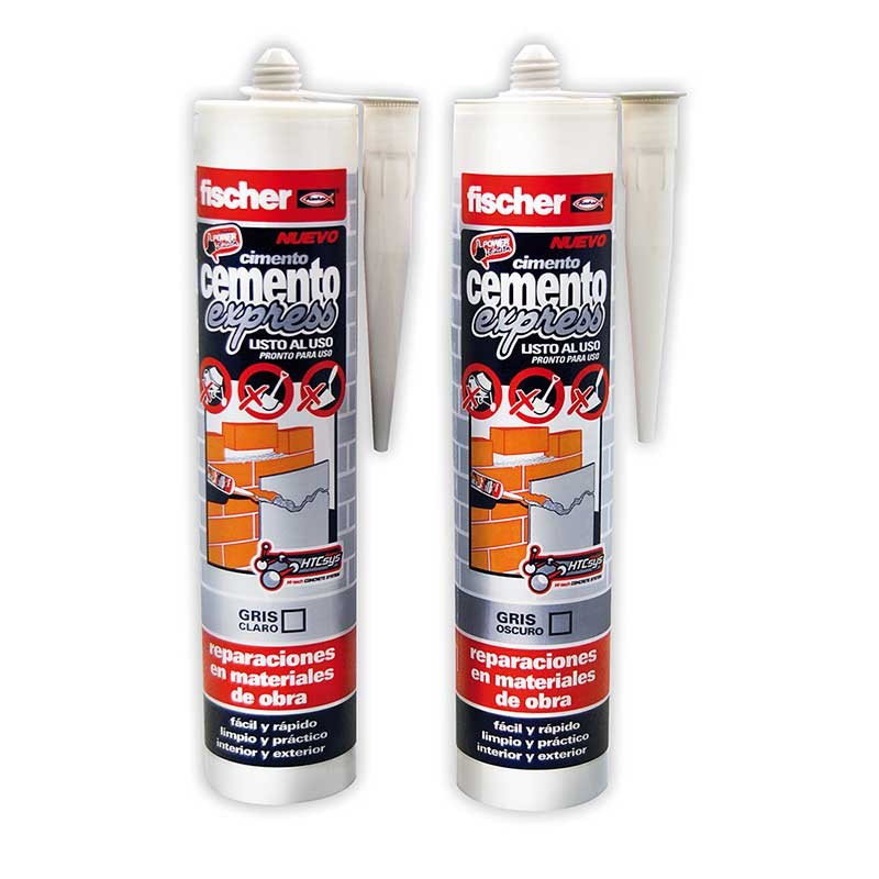 Cemento EXPRESS Gris Oscuro Fischer