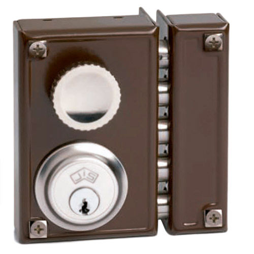 Cerrojos y Cerraduras de sobreponer - Cerradura Sobreponer Vertical JIS 234 Cilindro Fijo