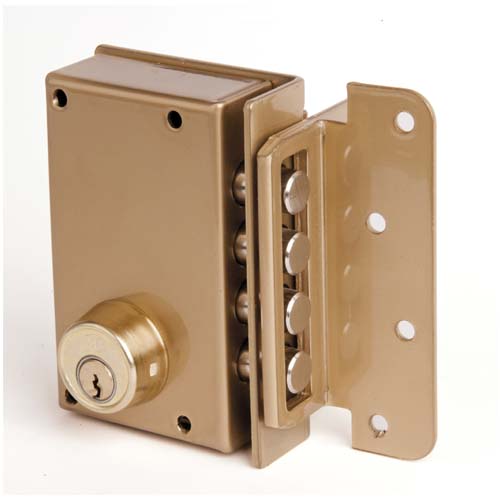 Cerrojos y Cerraduras de sobreponer - Cerradura Sobreponer Vertical UCEM 4501