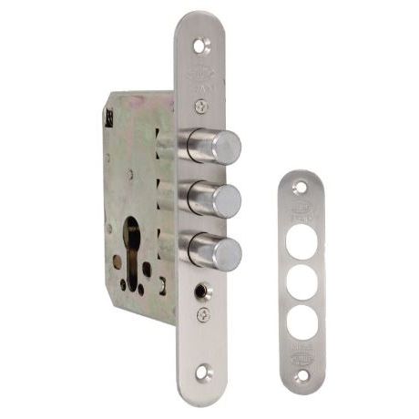 CERRADURA AMIG 103-50 CROMO MATE