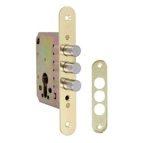 CERRADURA AMIG 103-50 LATONADO