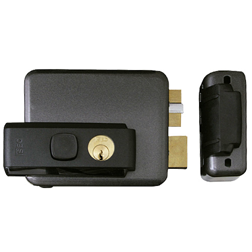 Cerrojos y Cerraduras de sobreponer - Cerradura Eléctrica Serie 5 53N Entrada Variable con Llave y Botón