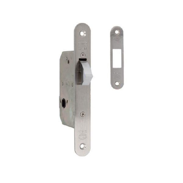 CERRADURA EMBUTIR AMIG MOD 511-45 CROMADO MATE